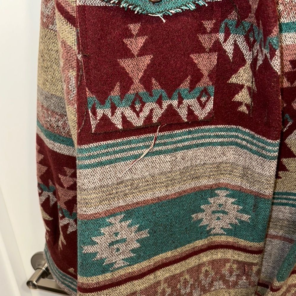 Southwestern Patterned Jacket - Picture 5 of 5